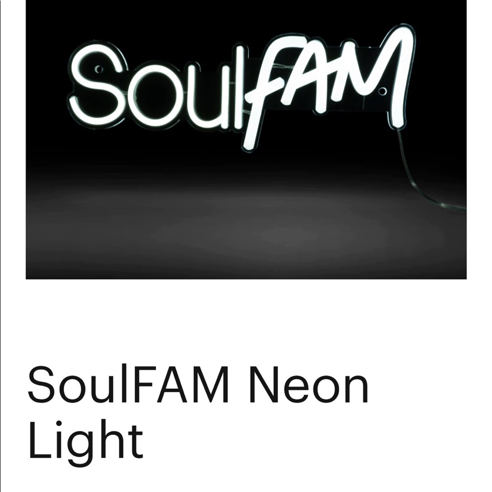SoulCycle soulFAM Neon Light- NWT